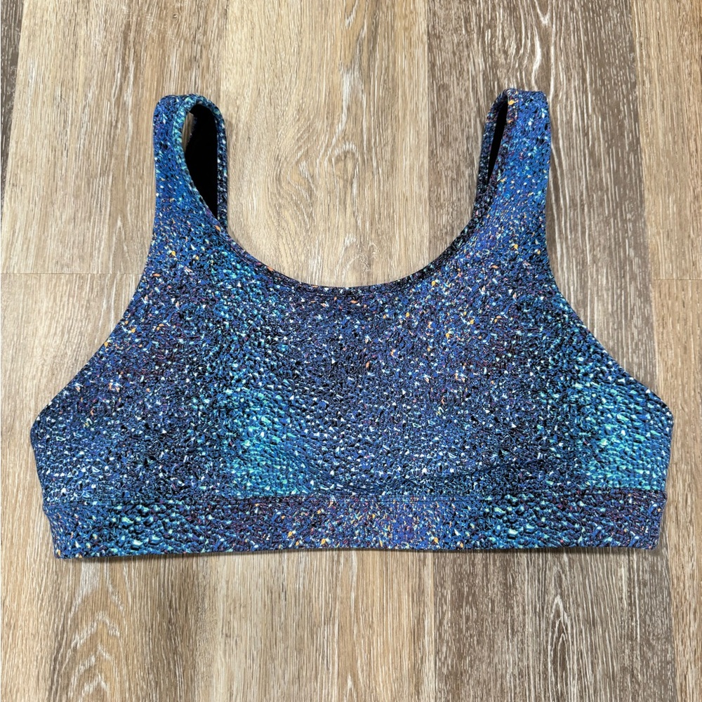 lululemon athletica Blue Speckled Bra
